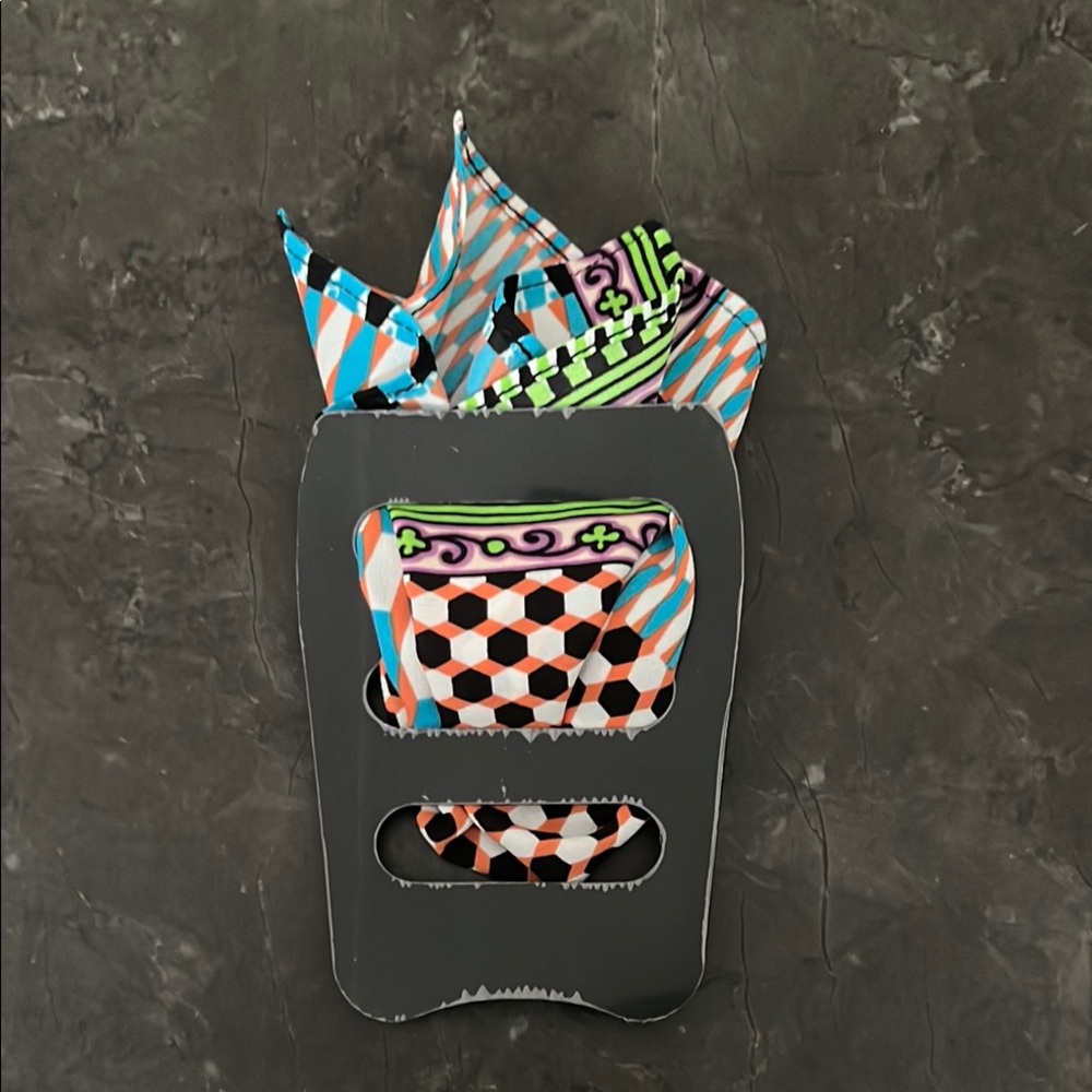 COPY - Colorful Pattern Pocket Square Pocket Pop! - Picture 9 of 13